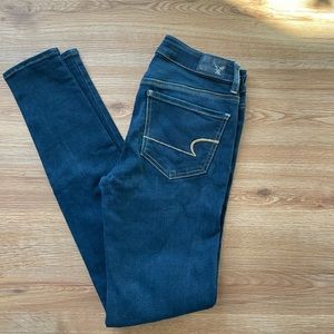 AEO Denim X Jegging dark wash